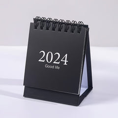 Desk Calendar with Stickers 18-Month Planner for Home Office & School