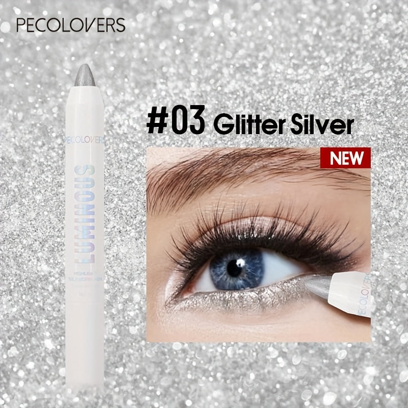 Glitter Highlighter Pen Waterproof Diamond Eyeshadow Eyeliner Pencil