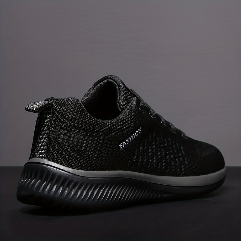 Men's Breathable Lace-up Running Shoes