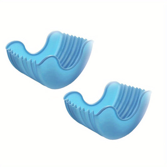 2pc Silicone Hamburger Clip Retractable Holder for RV Travel