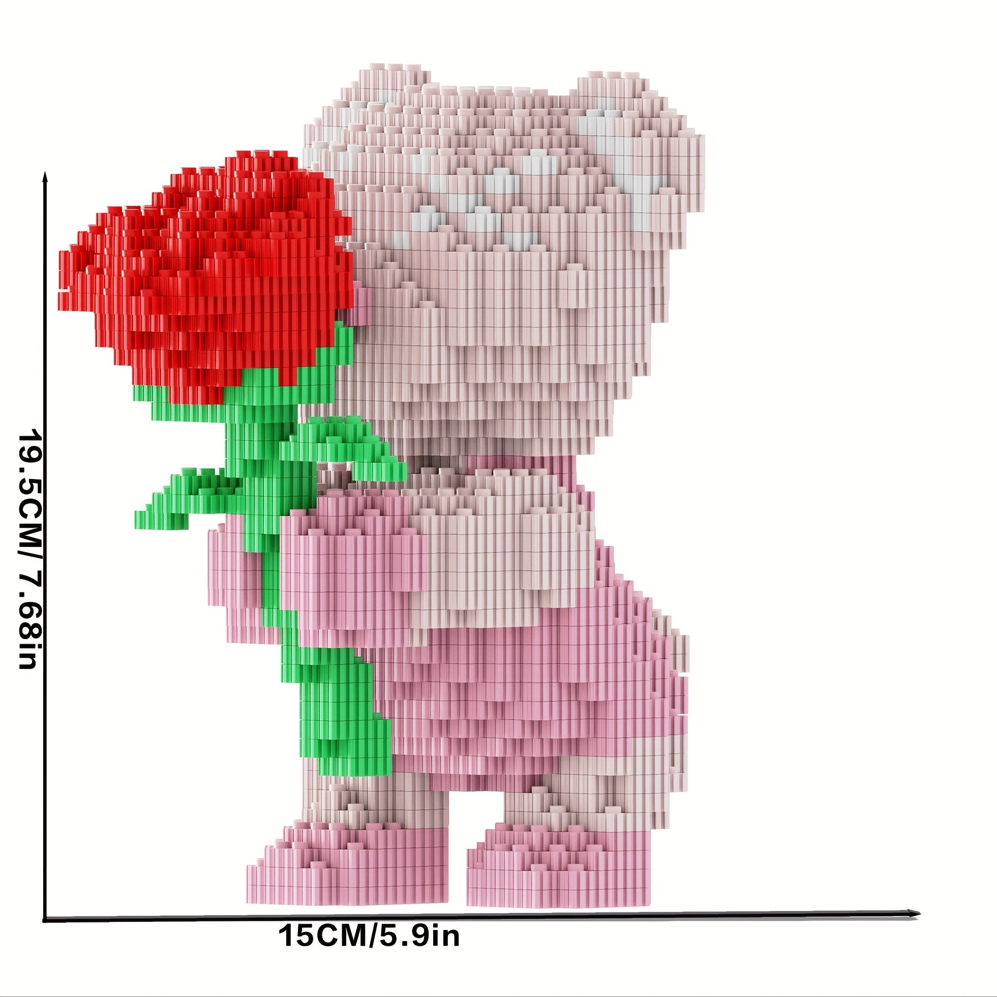 Building Bear Romantic Bear 3002pcs