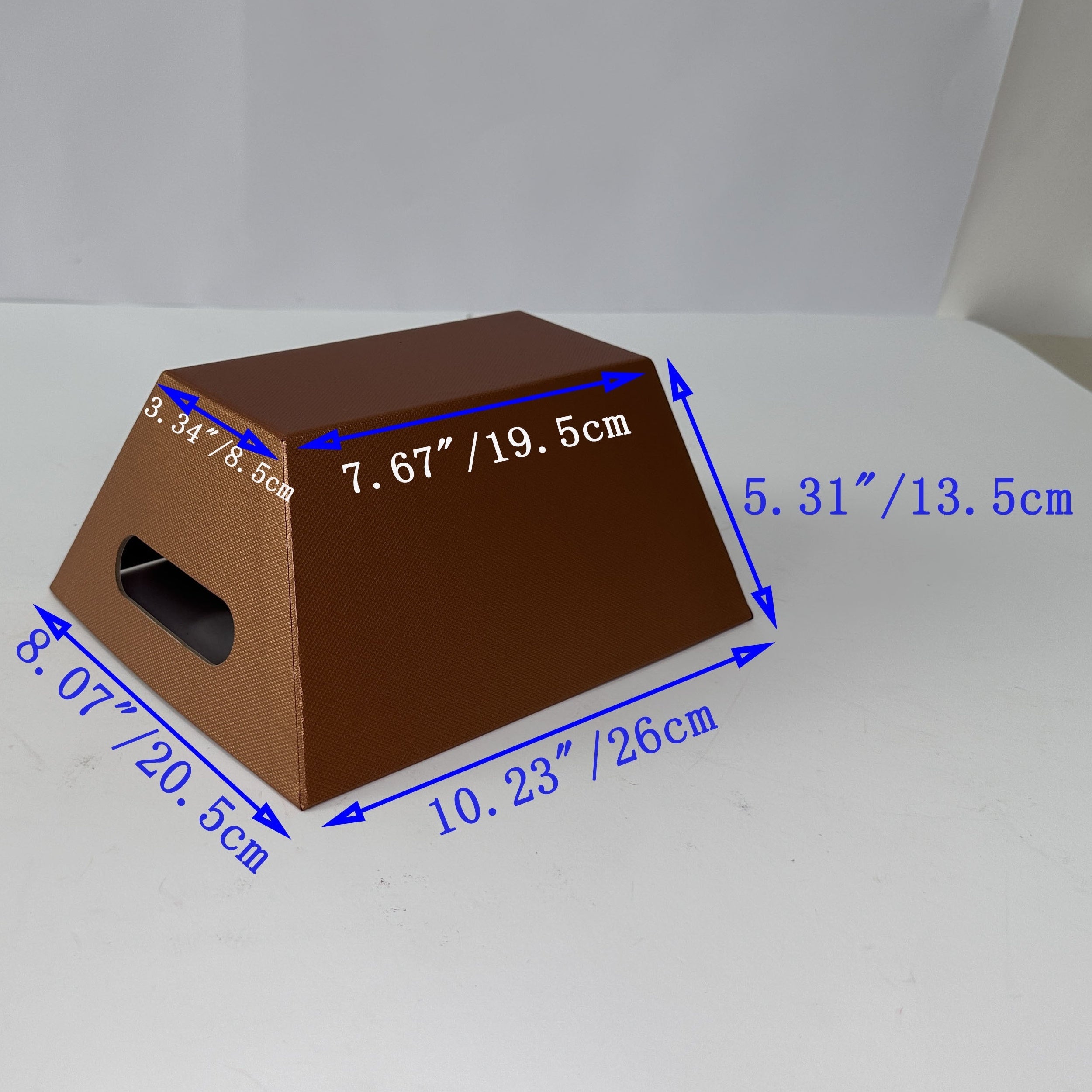 5pcs Trapezoidal Storage Box for Book Clothing Snacks