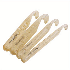 4pcs Large Crochet Hook Set for Sweater Rag Rugs Shawl Scarf Weave