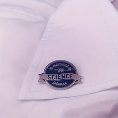 Science Enamel Lapel Pin Badges Metal Brooch