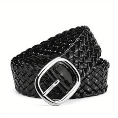 Y2K Candy Braid Belt PU Waist Belt for Women