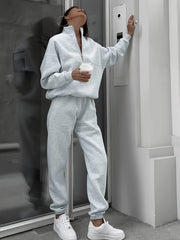  Half Zip Pullover & Joggers Set