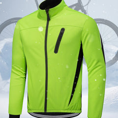 Men's Warm Waterproof Mountain Bike Riding Jacket Coat