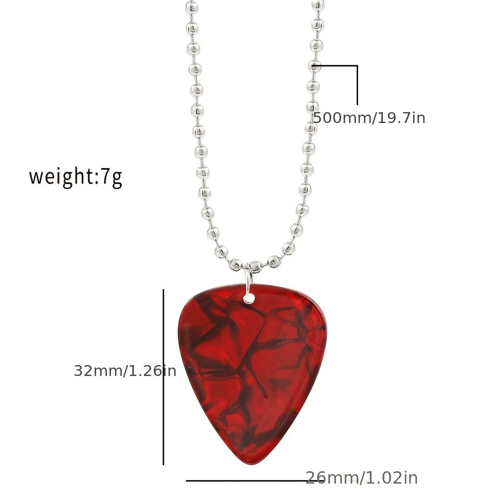 Acrylic Necklace Cosplay Pendant Artificial Jewelry