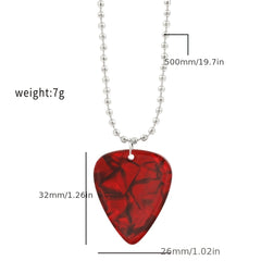 Acrylic Necklace Cosplay Pendant Artificial Jewelry