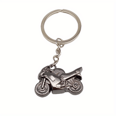 Simulation Motorcycle Keychain Car Key Chain Men's Key Ring Pendant