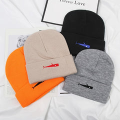Men's Winter Knit Cuff Beanie Hat Hip Hop Warm Cap Ski Casual