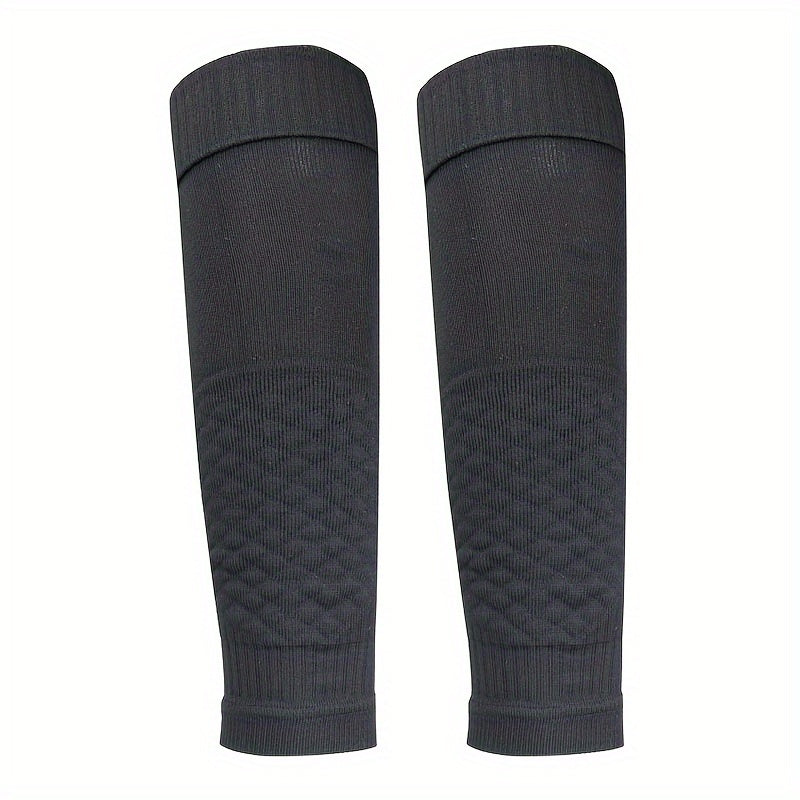 Football Calf Sleeves Protector Shin Guard Sock Men Women