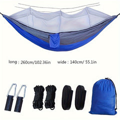 Portable Camping Hammock with Mosquito Net for Outdoor Adventures