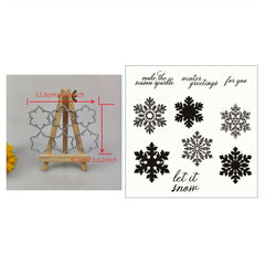 Christmas Metal Cutting Dies And Stamps For Scrapbooking Crafts