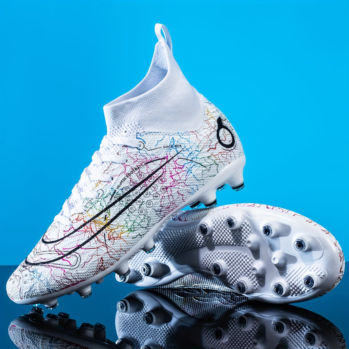 Boy's Non Slip AG Soccer Cleat for Training Competition