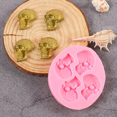 Resin Skull Silicone Mold for Cake Decoration
