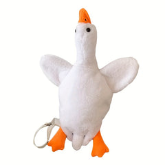Yellow Duck Crossbody Bag Plush Purse Novel Design