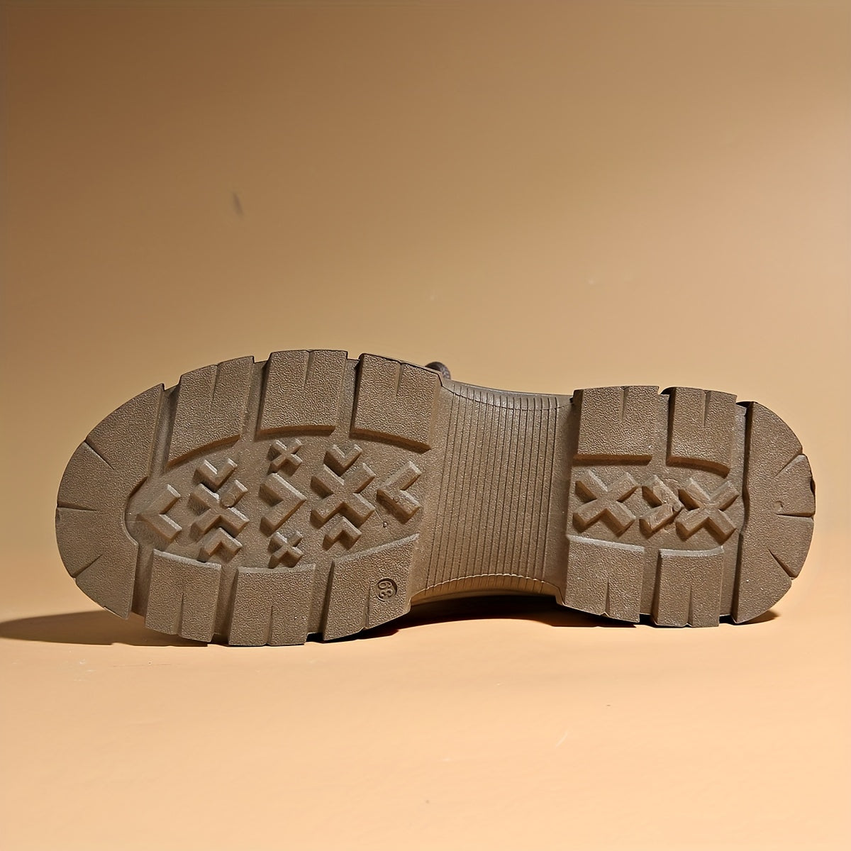Women's Lace Up Outdoor Boots Thick Bottom Shoes