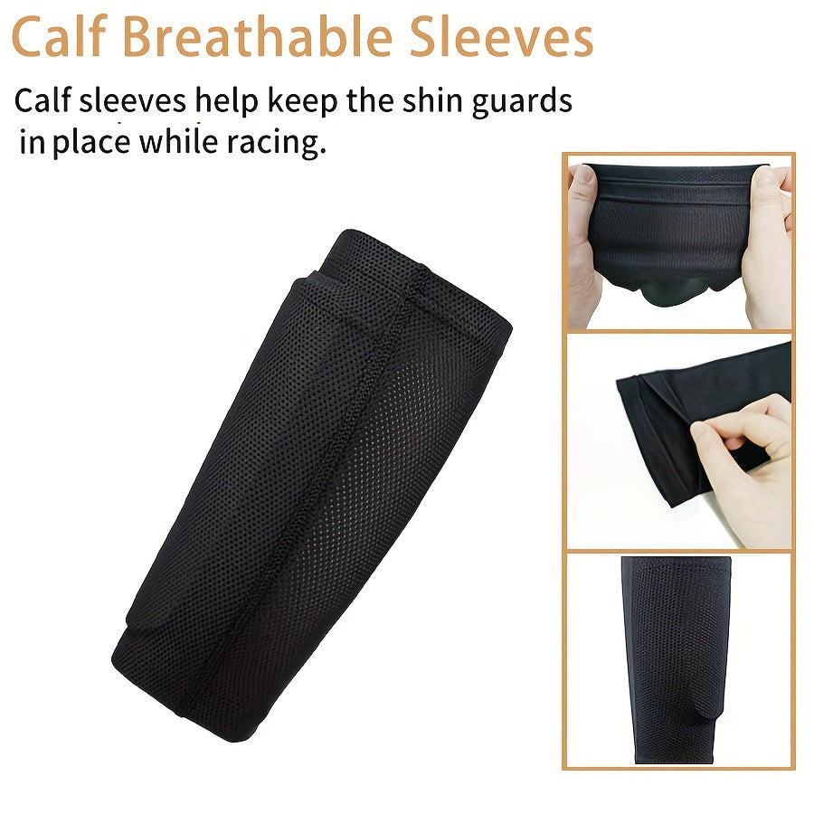 Football Soccer Socks & Shin Guards Set