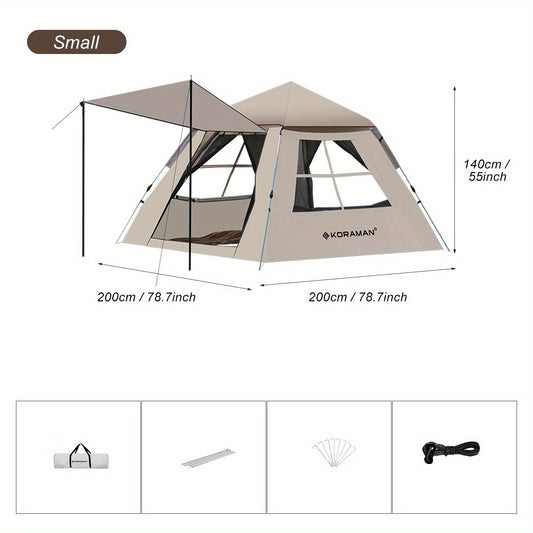 Portable Automatic Quick Opening Tent Rainproof Outdoor Camping Picnic