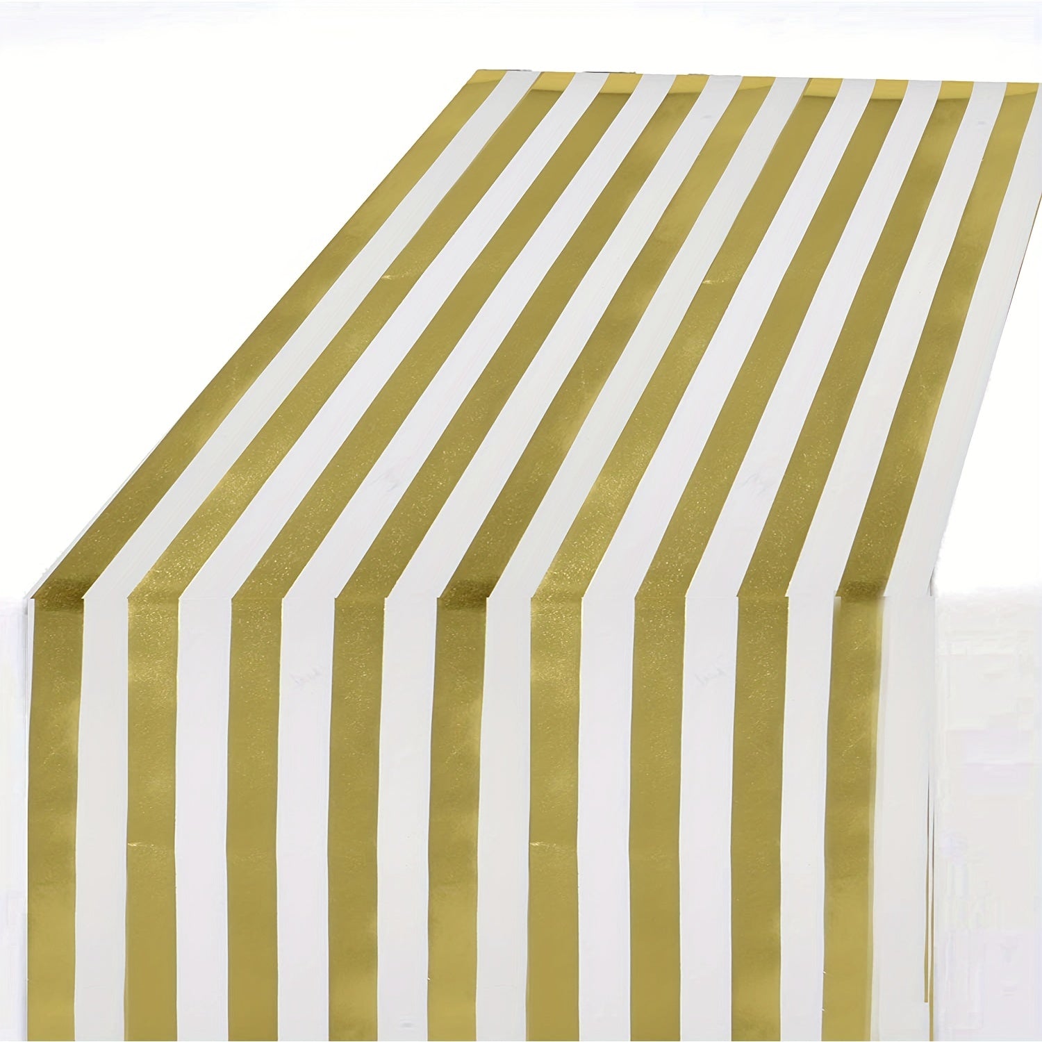 Gold Stripes Tissue Paper 30 Sheets 70x50cm for Gift Wrapping and Packaging