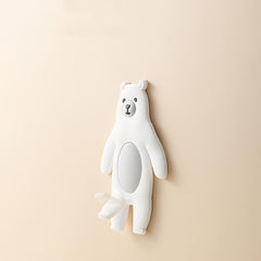 Animal shaped Bendable Rubber Hooks - Sticky Coat Bathroom Kitchen Storage