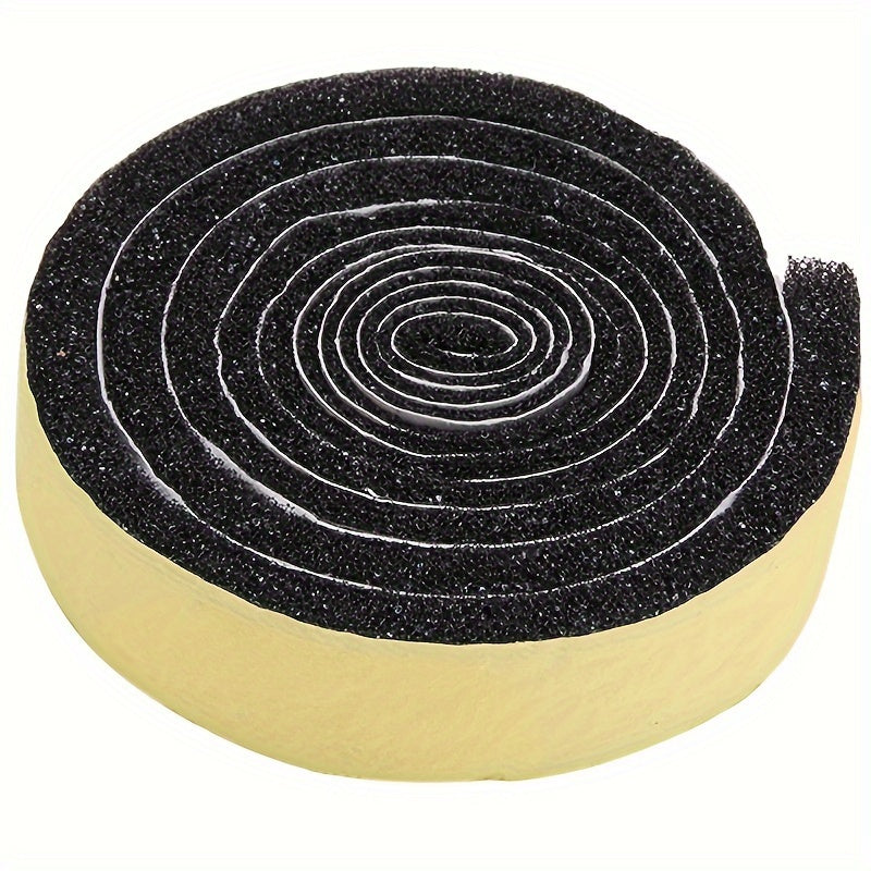 4pcs Set Adhesive Foam Strip Gap Tape Soundproof For Windows