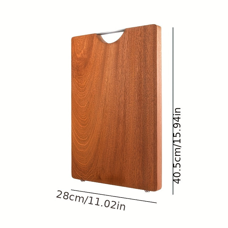 Solid Wood Cutting Board Double Sided Thickened for Kitchen Use