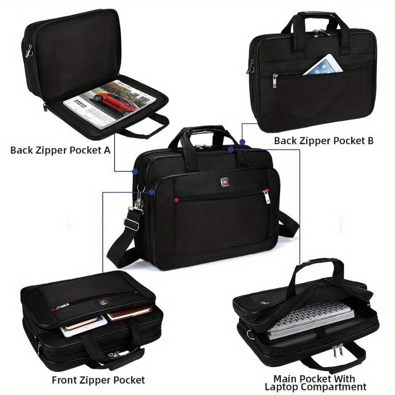 Waterproof Handbag with Shoulder Strap for Medical Supplies & Electronics