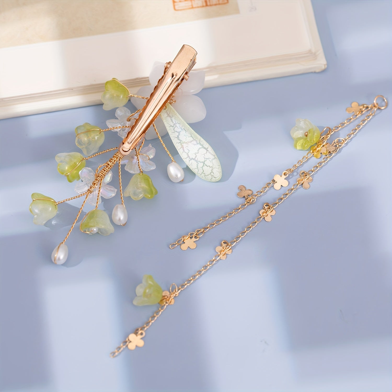 Ancient Style Hairpin Headdress Side Clip Cheongsam Costume Accessories