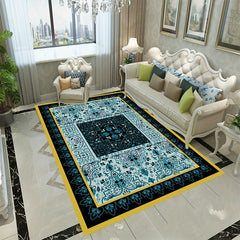 Vintage Pattern Kitchen Rug European Style Palace Style Carpet