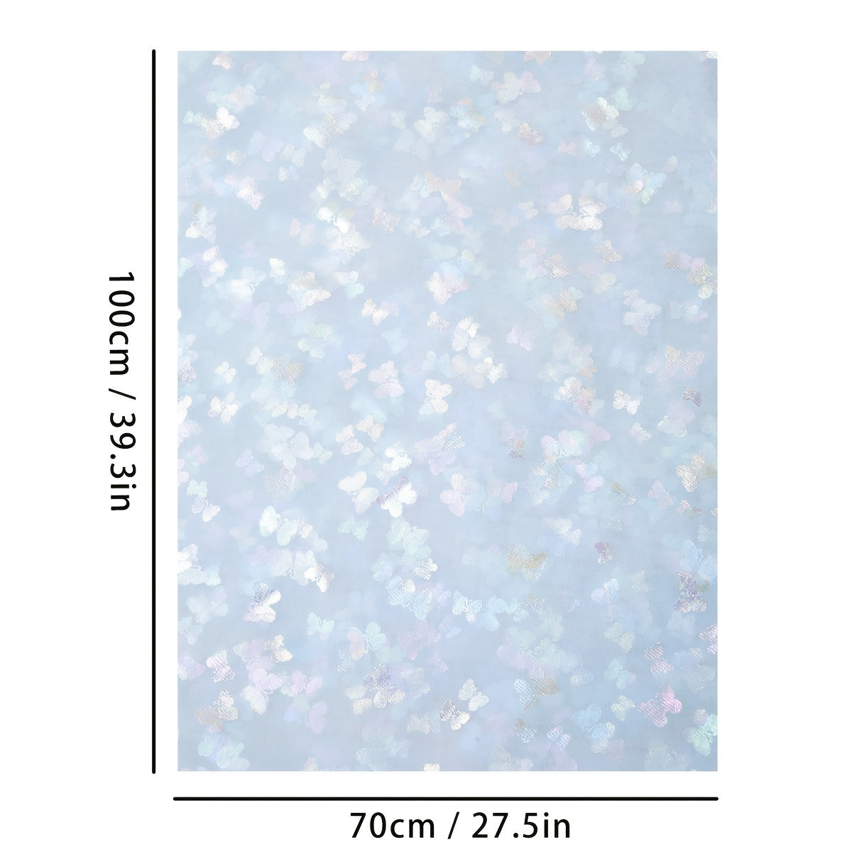 Gradient Butterfly Lace Fabric for Wedding Dresses and Garment Sewing