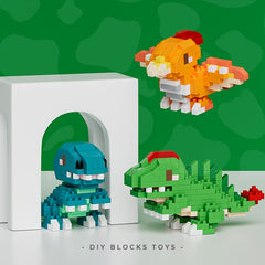 Dinosaur Series Construction Toy Set