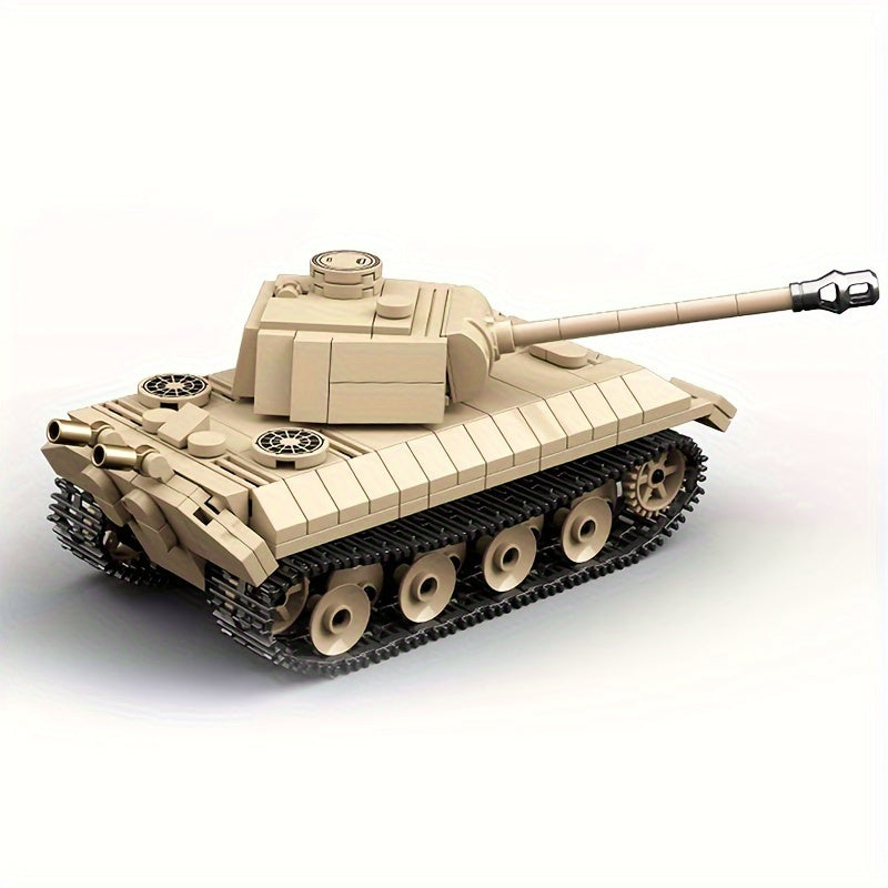 Rotatable Tracked Tank Building Block Model
