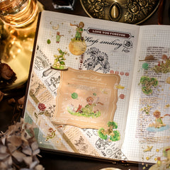 'The Little Prince' Fantasy Planet Rose Decoration Stickers