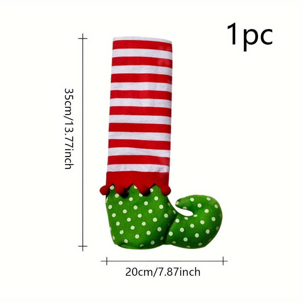 Christmas Elf Plush Elf Boot Candy Bag Children's Gift Christmas Tree Decoration