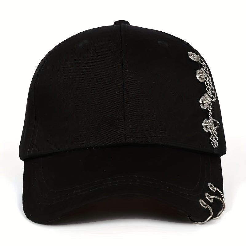 Unisex Basketball Cap Anti UV Light Ring Hip Hop Baseball Cap