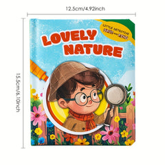 Interactive Flip Page Book for Youngsters Cognitive Ability Improvement