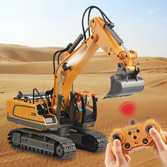 Kids Remote Control Excavator Crawler Digging Machine Toy