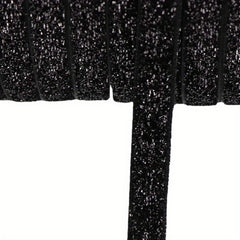 5 Yards 10mm Glitter Velvet Ribbon DIY Gift Wrapping Hair Bows Wedding Party