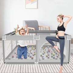 Baby Playpen For Toddler Large Playard Safety Play Yard