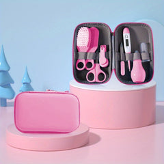 Portable Baby Grooming Kit 20 32 Cm - Hair Brush Comb Nail Clippers Thermometer