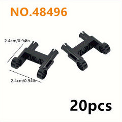20pcs Axle Pin Connectors Building Blocks MOC Bricks Toy 48496 87408 32069