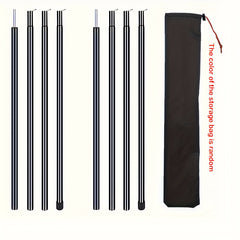 2PCS Telescopic Tent Poles Adjustable Waterproof Portable Pole