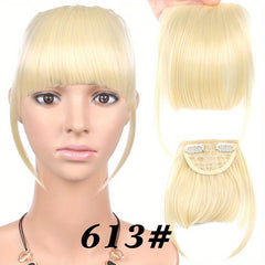 Synthetic Bangs Hair Clip In Extensions Natural Fringe Bangs Clip In Front