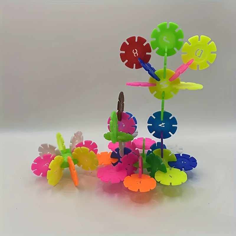600 Colorful Plastic Building Blocks Set for Holidays