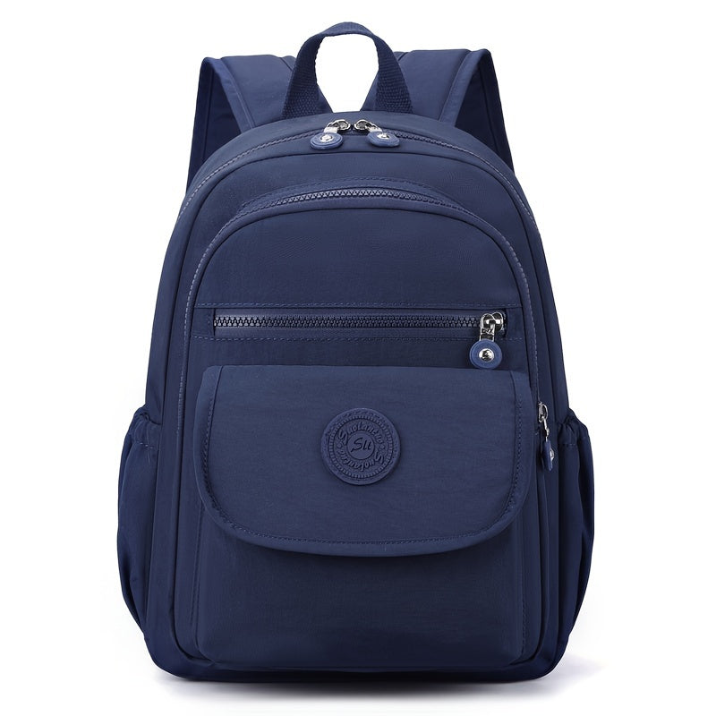 Women's Nylon Backpack: Spacious & Lightweight, Adjustable Straps