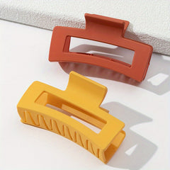 Acrylic Matte Strong Hold Hair Claw Clip for Thick Hair