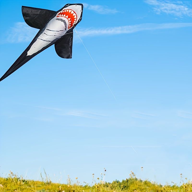 3D Cartoon Shark Kite for Outdoor Sports Flying - Beach Park