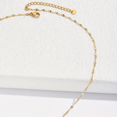 Heart Pendant Necklace for Women Girls 14K Plated